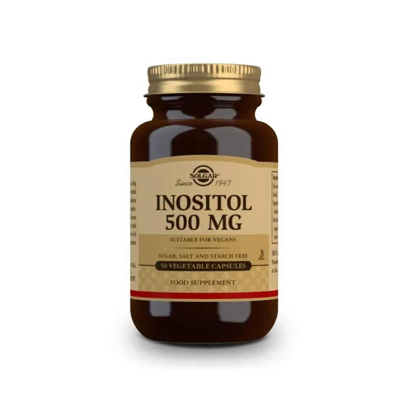 Solgar Inositol 500mg 50 Vegicaps