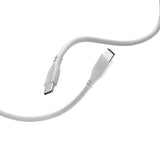 Cellularline Soft Cable - USB-C to USB-C cable 1.2 m (grey)