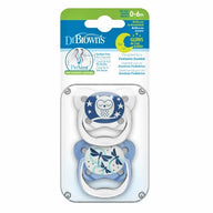 Dr. Brown's Prevent Nighttime Pacifier Blue 0-6M