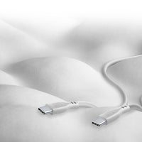 Cellularline Soft Cable - USB-C to USB-C cable 1.2 m (grey) (2)