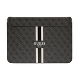 Guess 4G Printed Stripes Computer Sleeve - 14" laptop case (black)