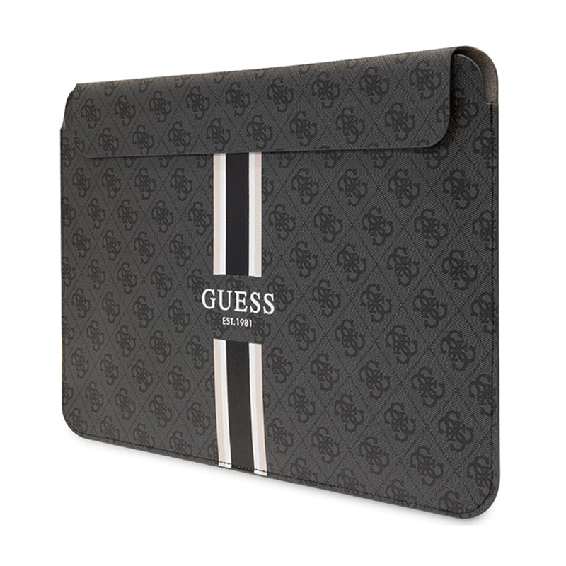 Guess 4G Printed Stripes Computer Sleeve - 14" laptop case (black) (2)
