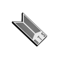 BTS - Metal logo badge (2)