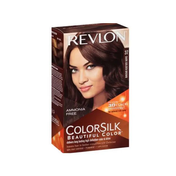 Revlon ColorSilk Ammonia-Free 37 Dark Golden Brown