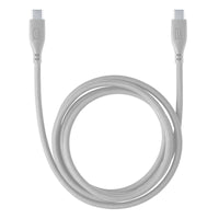 Cellularline Soft Cable - USB-C to USB-C cable 1.2 m (grey) (4)