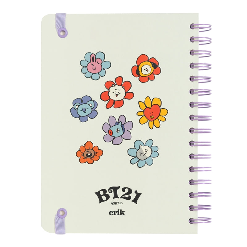 Line Friends BT21 - Academic Calendar / Planner 2021/2022 (white) (2)