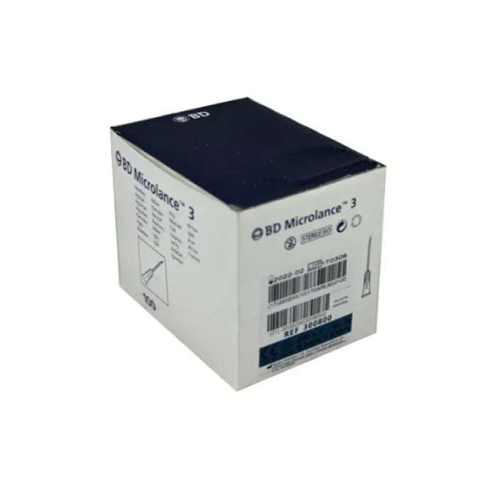 BD Hypodermic Needle Microlance Ultrafine 0.6x25mm 100pcs