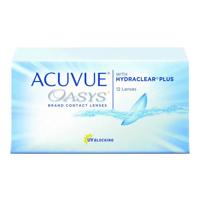Acuvue Oasys Hydraclear Contact Lenses 2-Week Replacement -2.00 BC/8.4 12 Units