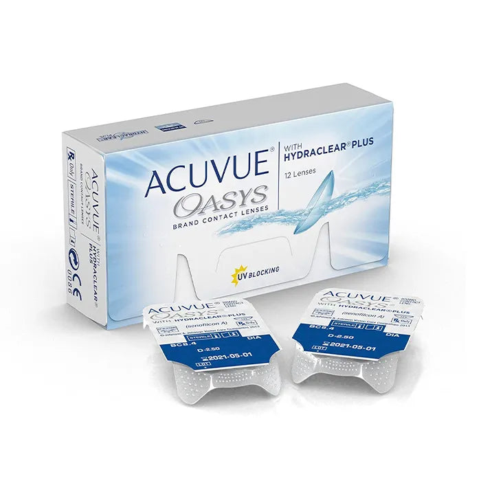 Acuvue Oasys Hydraclear 2-week contact lens replacement -3.00 BC/8.4 12 lenses