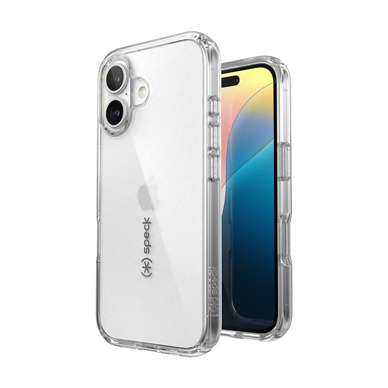 Speck Gemshell Case for iPhone 16 (clear)