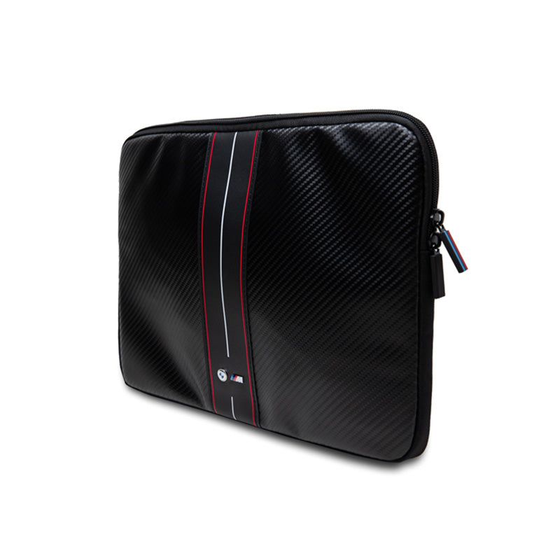 BMW Carbon Red Stripes Sleeve - sleeve for 13" / 14" laptop (black) (2)