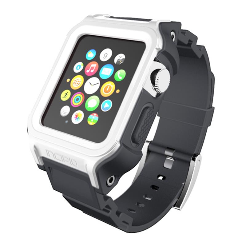 Incipio Octane Band - rugged strap for Apple Watch 38/40/41 mm (white/grey)
