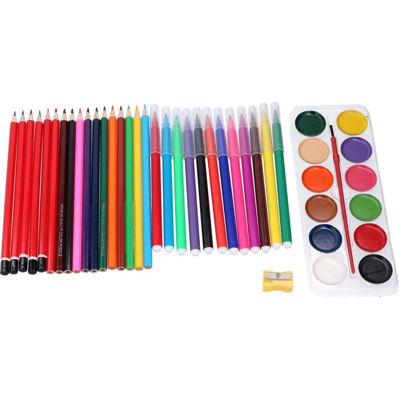 Topwrite - Set of 43 pencils, markers and paints