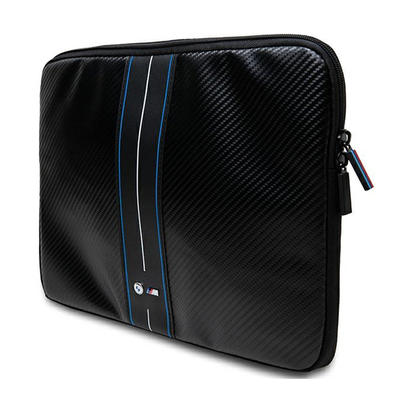 BMW Carbon Blue Stripes Sleeve - Sleeve for 15" / 16" laptop (black) (2)