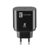 Cellularline - USB-C Super Fast Charger 25W (Designed for Samsung) (black)