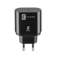 Cellularline - USB-C Super Fast Charger 25W (Designed for Samsung) (black)