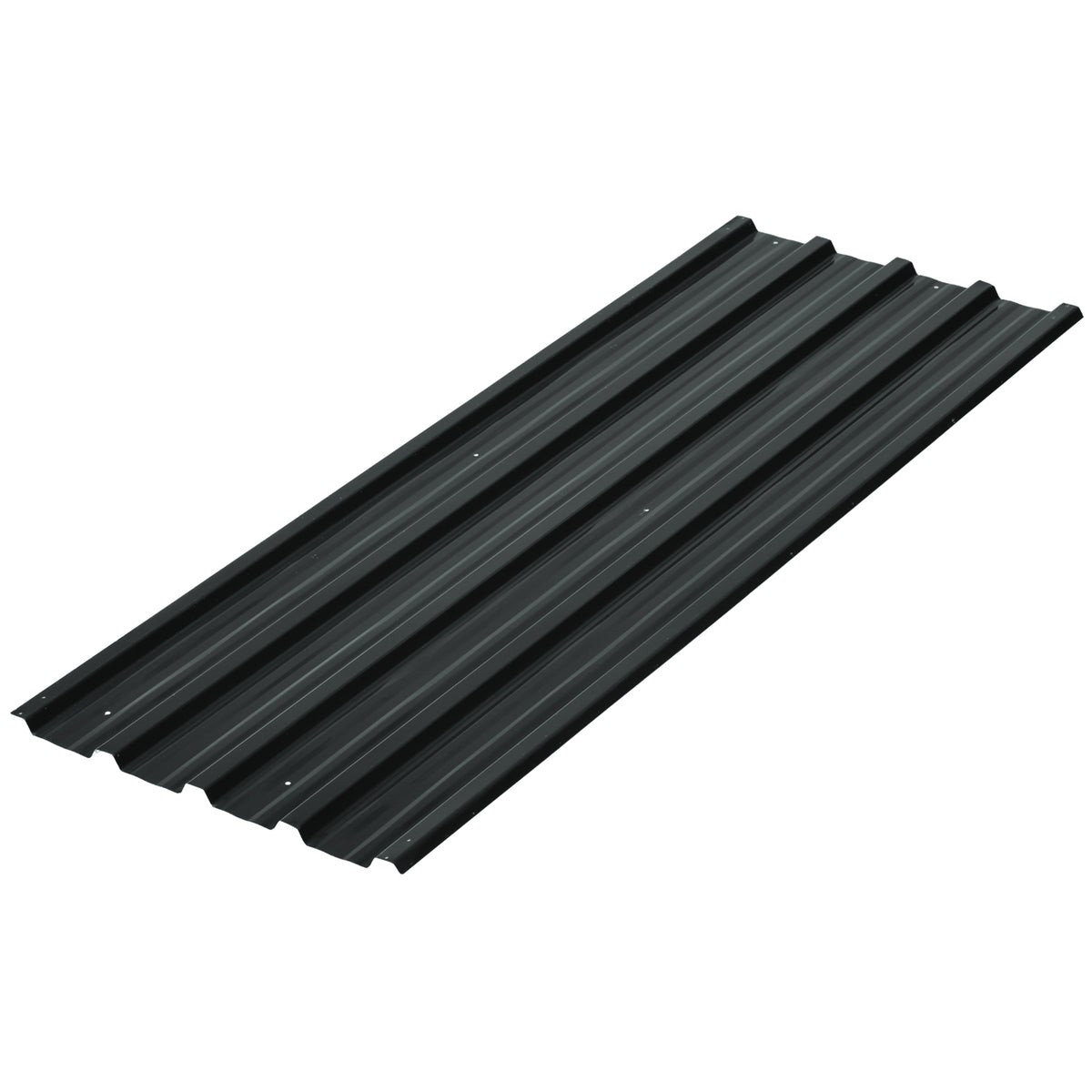 12 pieces corrugated trapezoidal sheet 129x45cm 7m² Galvanized roof sheet 0.25 mm Weatherproof profiled sheet