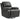 Recliner chair, adjustable backrest & footrest, swivel, up to 150 kg, steel frame, 93x100x98cm, black