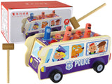 Wooden Arcade Game Dodgeball Police Bus (4)