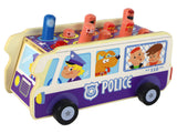 Wooden Arcade Game Dodgeball Police Bus (5)