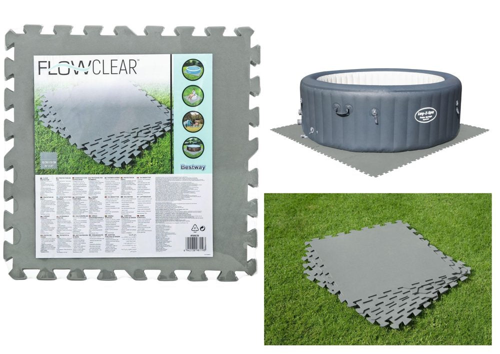 Foam floor tiles for swimming pools 50 x 50 cm Bestway 58639