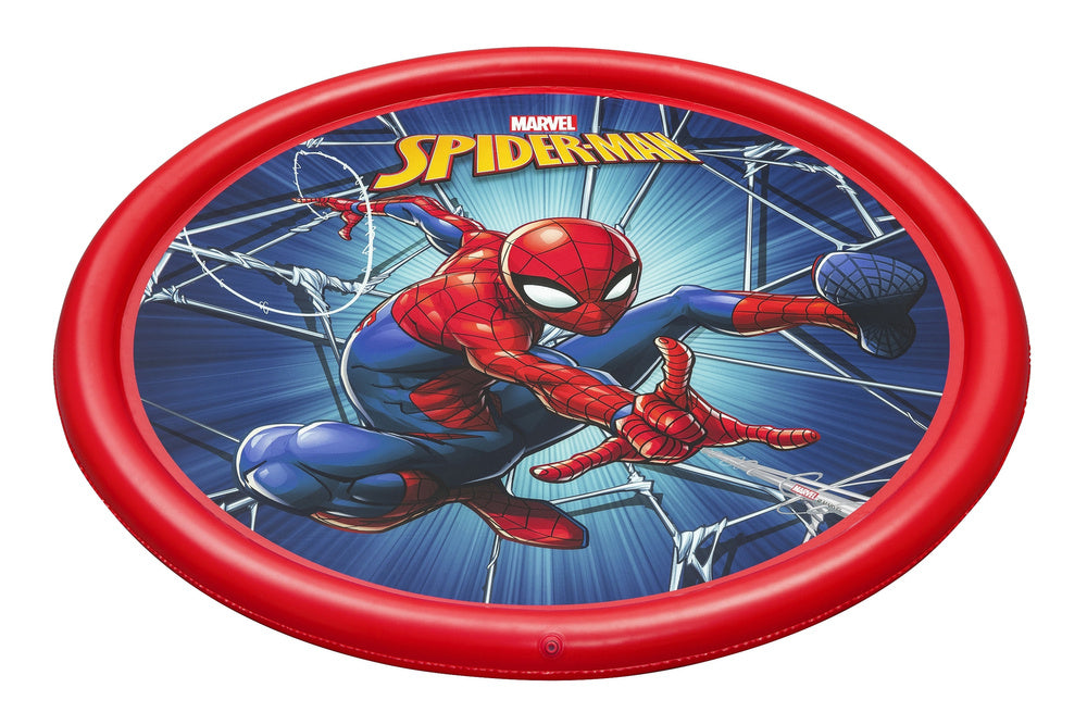 Inflatable Spider-Man paddling pool mat with sprinkler 165 cm Bestway 98792 (2)