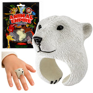 Hand Puppet Educational Animals Bear White