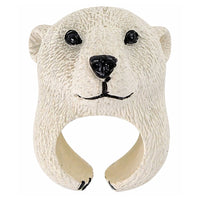 Hand Puppet Educational Animals Bear White (4)