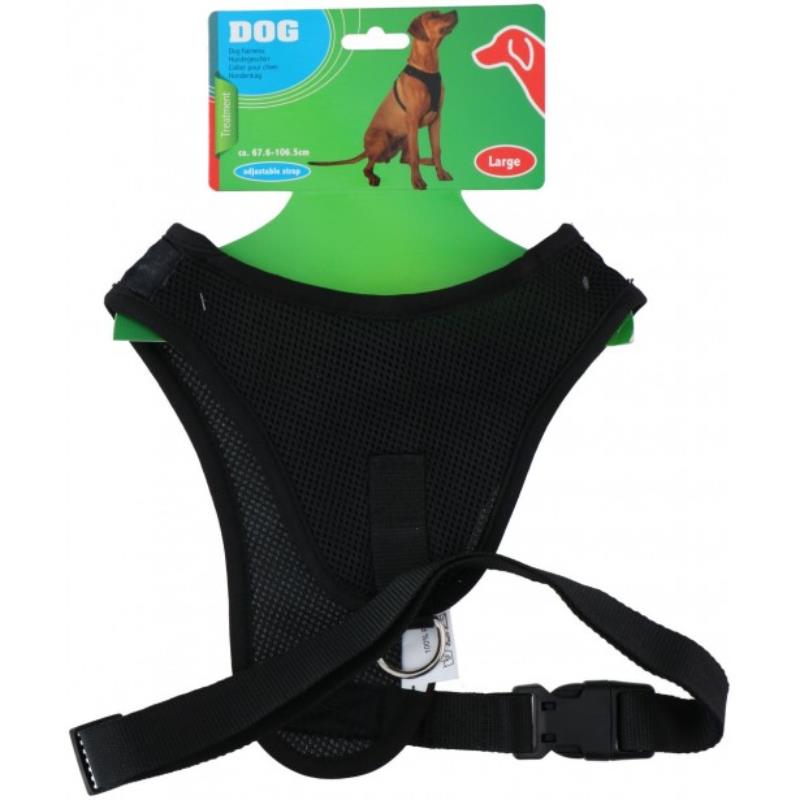 Dog harness / harness 67.6 x 106.5 cm size L (black) (4)