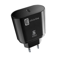 Cellularline - USB-C Super Fast Charger 25W (Designed for Samsung) (black) (3)