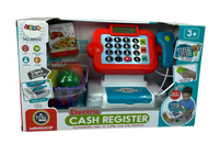 Children's toy cash register with vegetable basket (5)