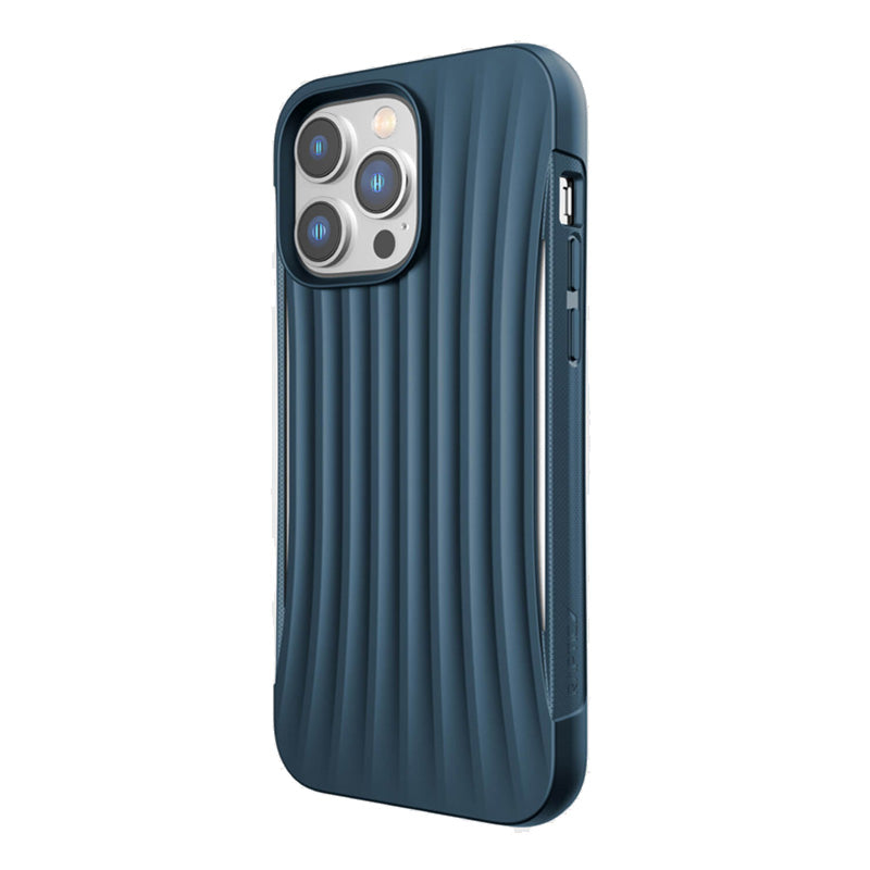 X-Doria Raptic Clutch - biodegradable case for iPhone 14 Pro Max (drop tested from 3m) (blue)
