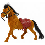 Velvet bronze horse figure (2)
