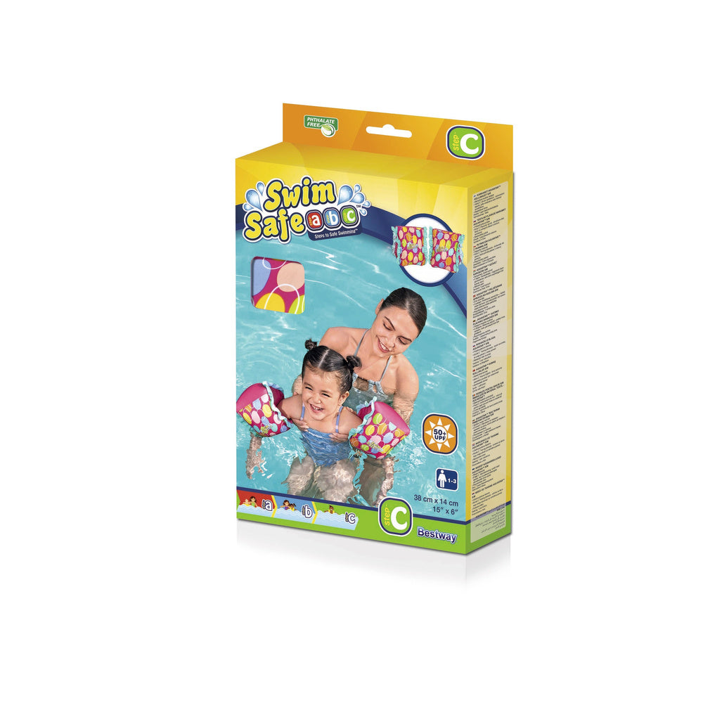 Pink Bestway 32182 Swim Armbands S/M (10)