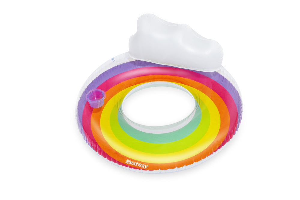 Inflatable Swim Ring 107 cm Rainbow Bestway 43647 (2)