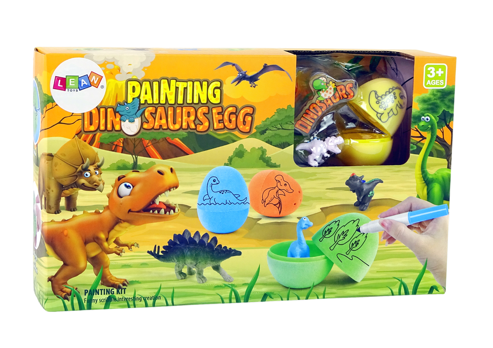 DIY Dinosaur Egg Painting Kit (4)
