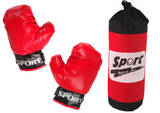 Boxing Set Bag + Velcro Gloves