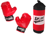 Boxing Set Bag + Velcro Gloves