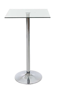 Glastisch quadratisch 105 cm