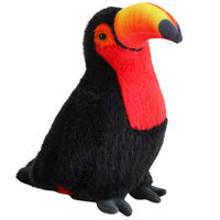 Plush Toucan Bird Plush Mascot Stuffed Animal Red 30cm (3)