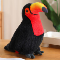 Plush Toucan Bird Plush Mascot Stuffed Animal Red 30cm