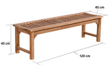 CLP HAVANA Warte-Bank 120X45X45