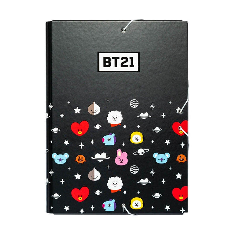 BT21 - Folder/document case with elastic band
