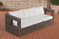 CLP 3er Sofa Honolulu Rundrattan