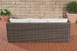CLP 3er Sofa Honolulu Rundrattan – Produktabbildung 4