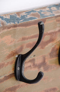 CLP Teakholz Wandgarderobe Flen – Produktabbildung 4