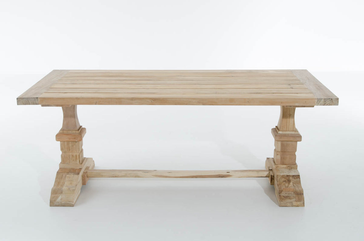 CLP Rustique TEAK Esstisch 180*100*78 – Produktabbildung 2