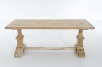CLP Rustique TEAK Esstisch 180*100*78 – Produktabbildung 2