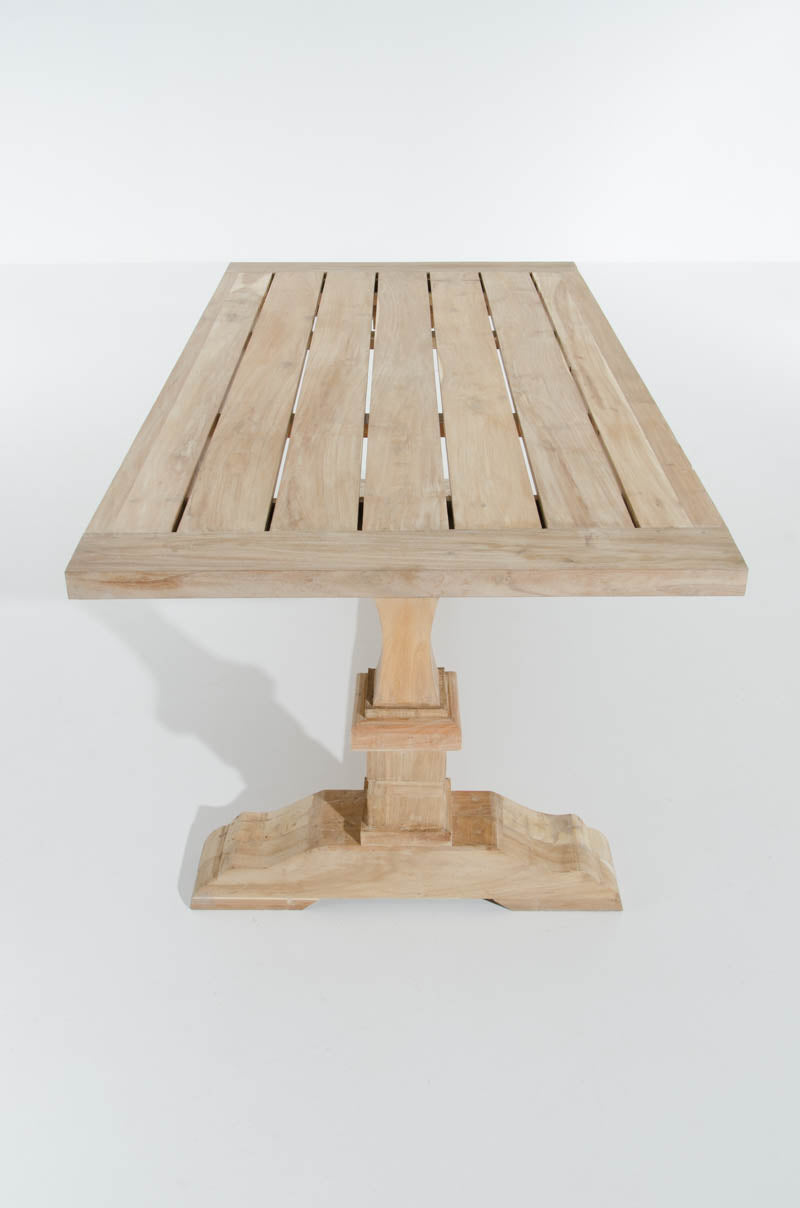 CLP Rustique TEAK Esstisch 180*100*78 – Produktabbildung 3