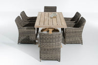 CLP Rustique TEAK Esstisch 180*100*78 – Produktabbildung 10